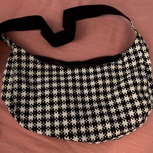 Baggu checkered cross body bag